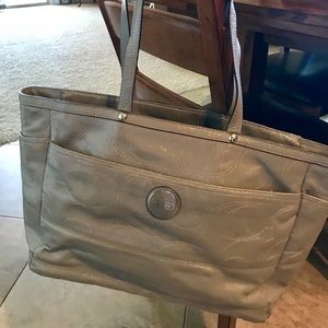 Coach baby bag